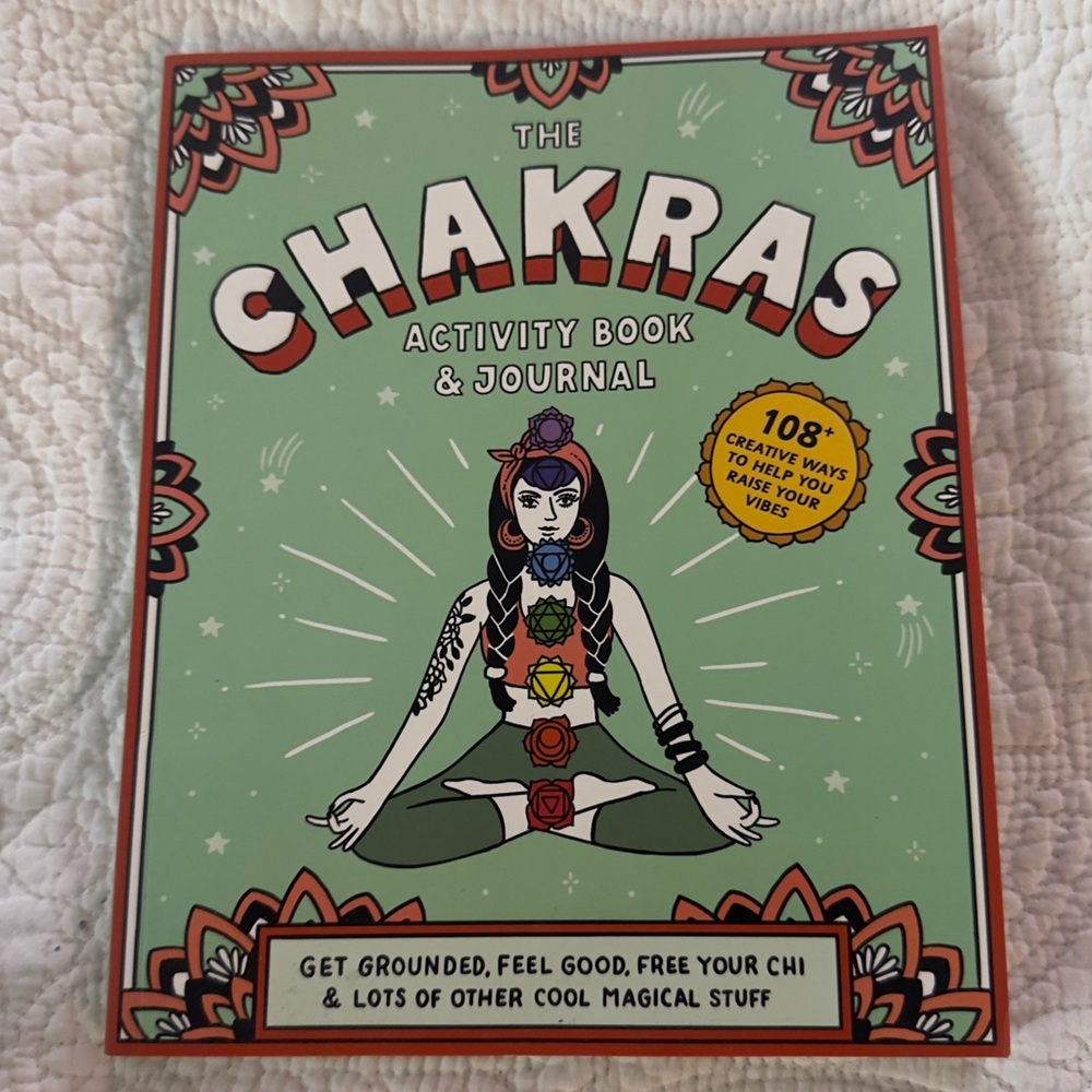 Chakras‎ Activity Book & Journal by Knock Knock, Brand New, Great Gift!
